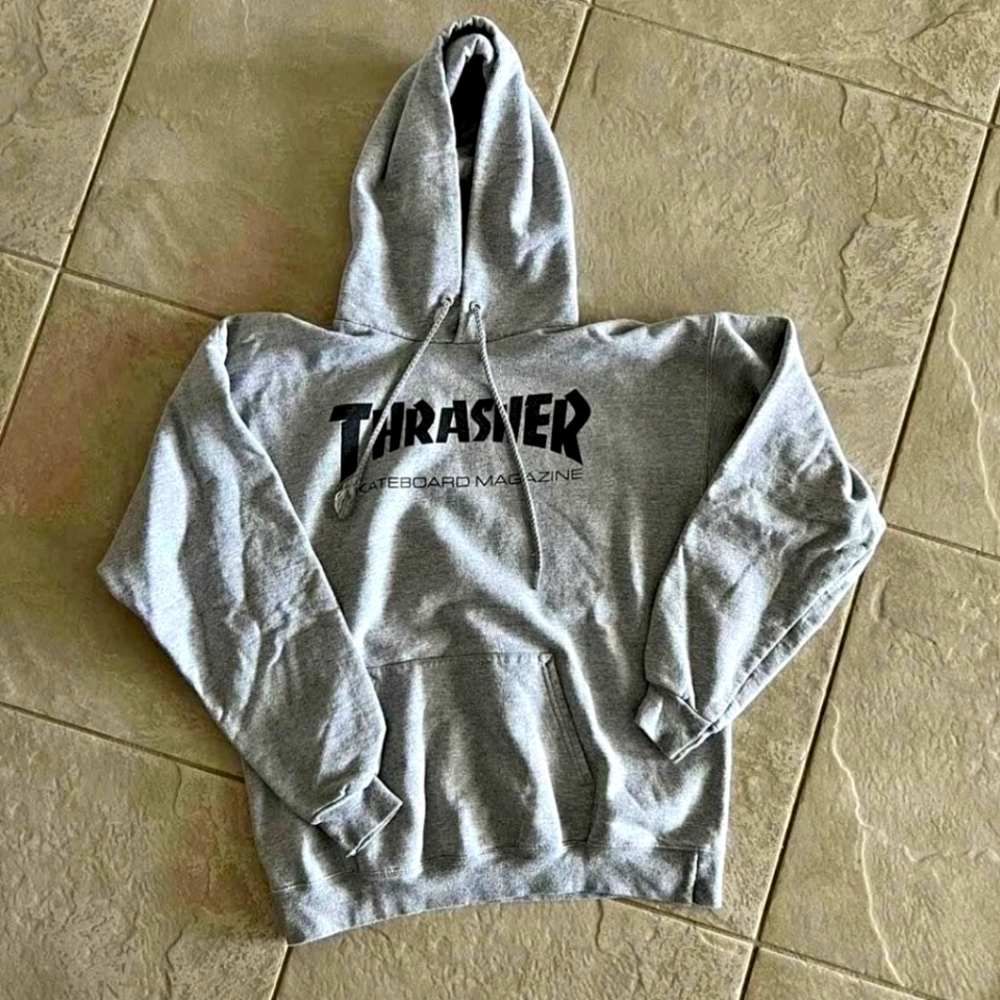 Thrasher Gray Hoodie